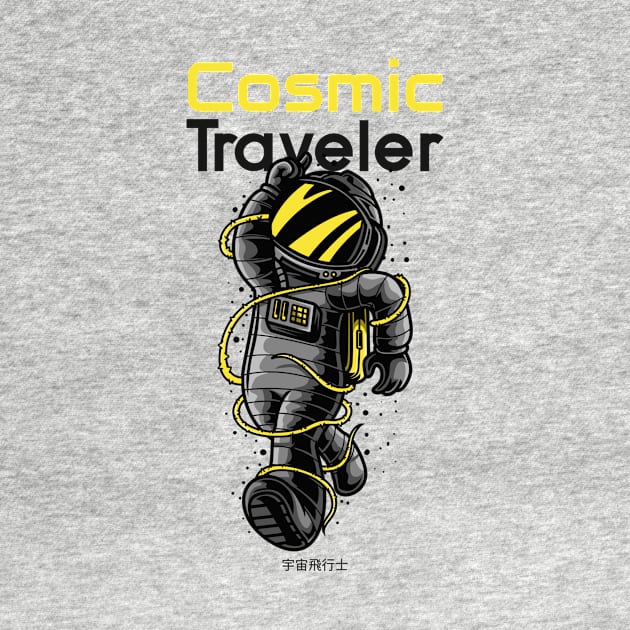 Cosmic Traveler Astronaut by ApparelJunkie